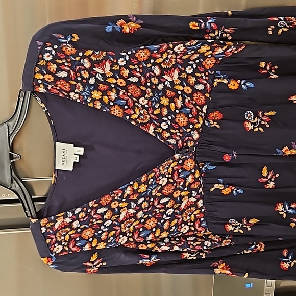 💕SEZANE💕 Daphna Dress ~ Boho Floral Print 36 EU - Picture 13 of 16